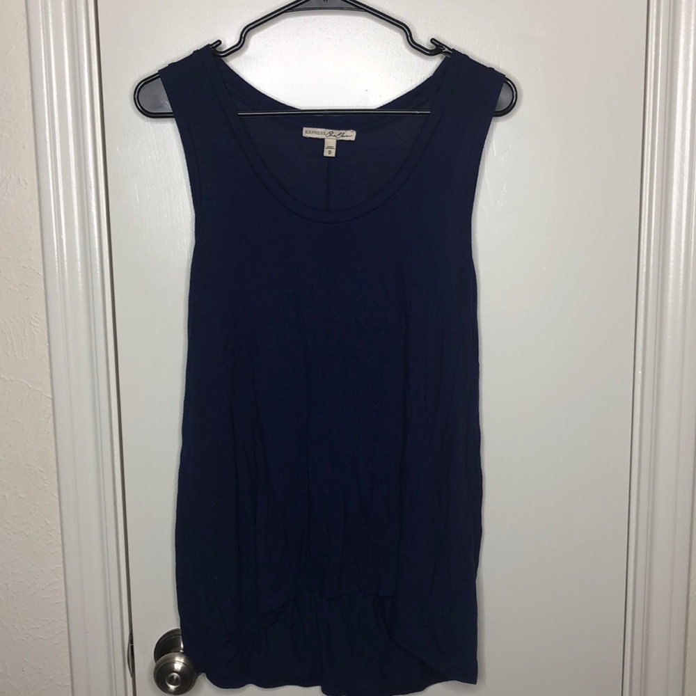 Beautiful blue muscle T shirt